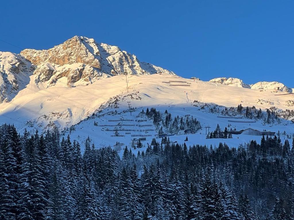 Pension Sattelkopf Sankt Anton am Arlberg Ngoại thất bức ảnh